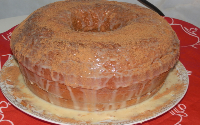 Bolo com canela