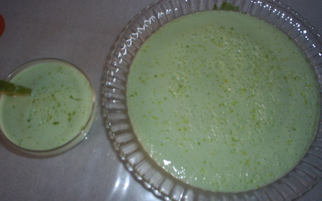 Mousse cremoso de limão