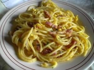 Espaguete à Carbonara