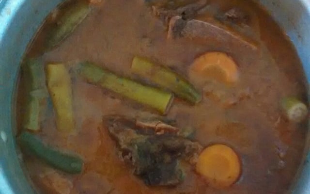 Feijão com tempero caseiro