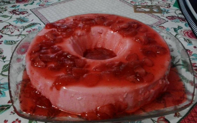 Sobremesa de gelatina