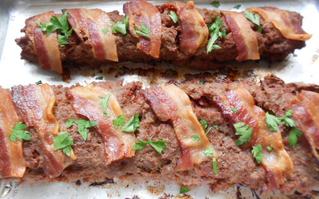 Rocambole de carne moída