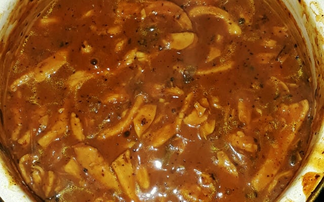 Frango ao molho de mostarda