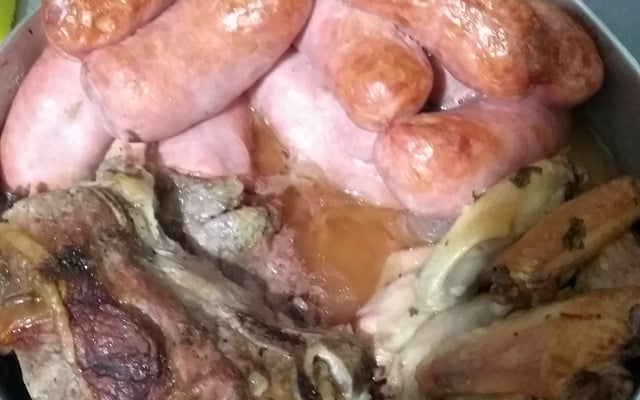 Churrasco expresso feito no forno