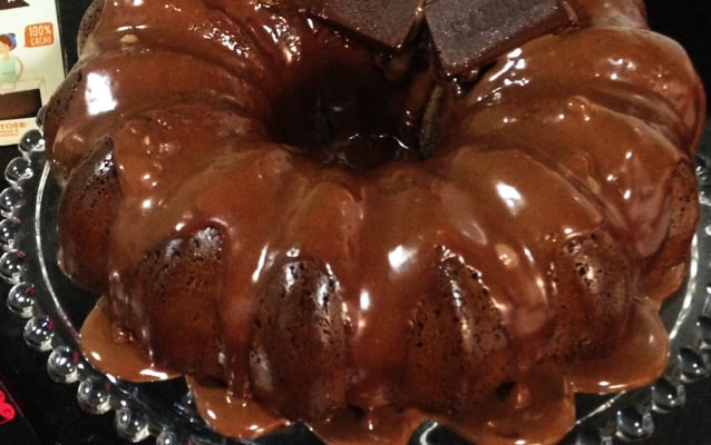 Bolo fit de chocolate sem farinha