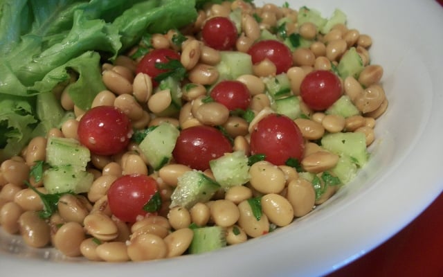 Salada de soja