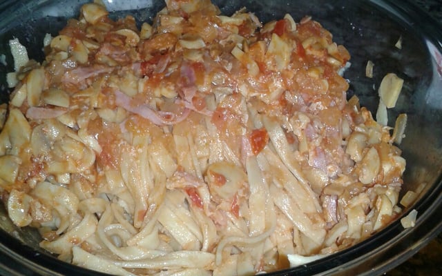 Macarrão com Champignon
