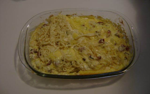 Espaguete à Carbonara