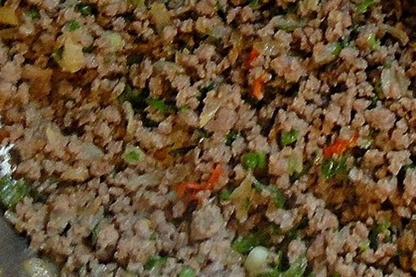 Delícia de carne moída para recheios