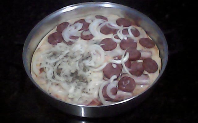 Pizza de liquidificador