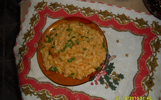 Estrogonofe de macarrão na pressão