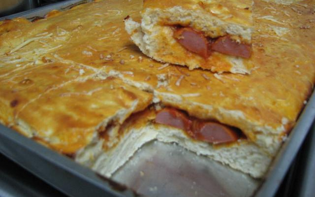 Cachorro quente ao forno