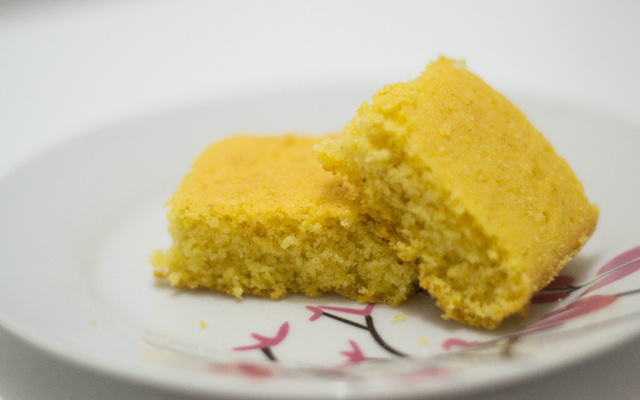 Bolo de fubá sem ovo e sem leite