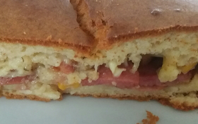 Torta de calabresa fácil