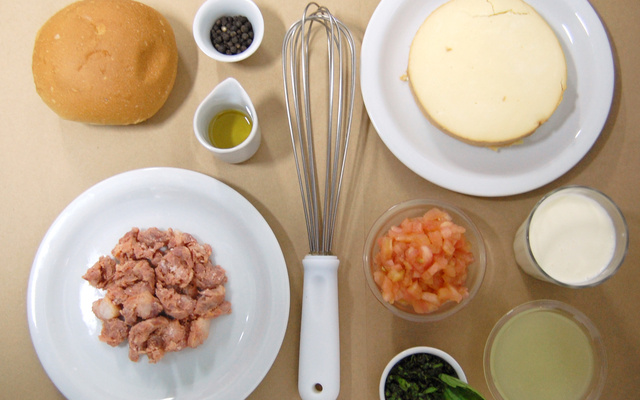 Hambúrguer de calabresa toscana