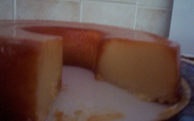 Pudim de padaria