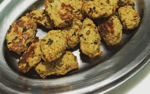 Bolinho de arroz integral