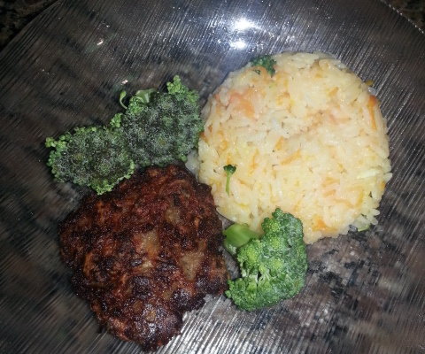 Bife de carne moída