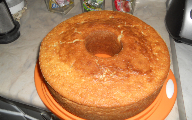 Bolo fofo de tapioca