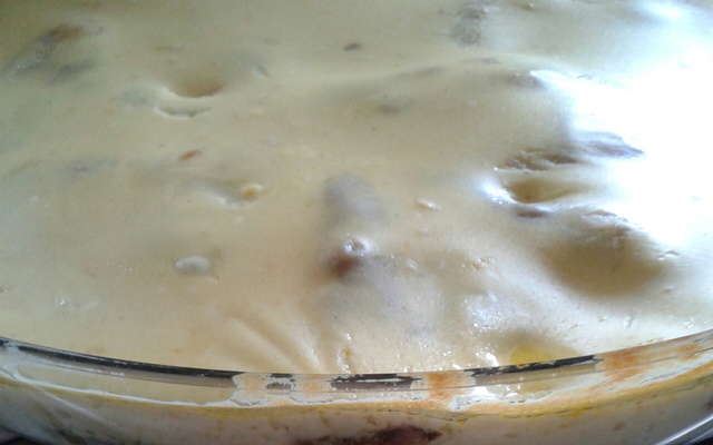 Filé de Peixe com Banana ao Molho Branco