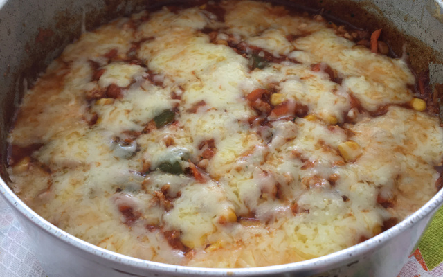 Peito de frango moído