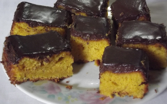 Bolo de cenoura divino