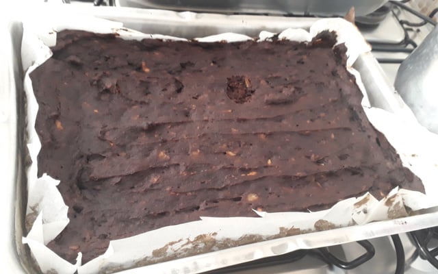 Brownie de batata doce