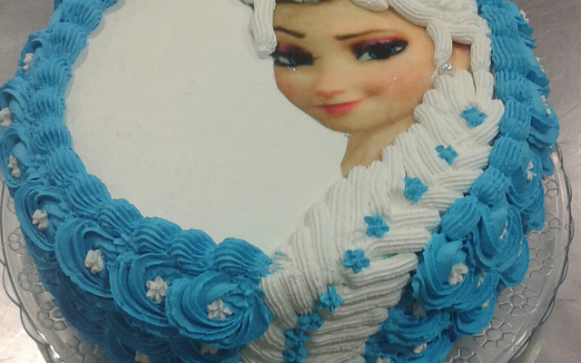 Cobertura de bolo de festa