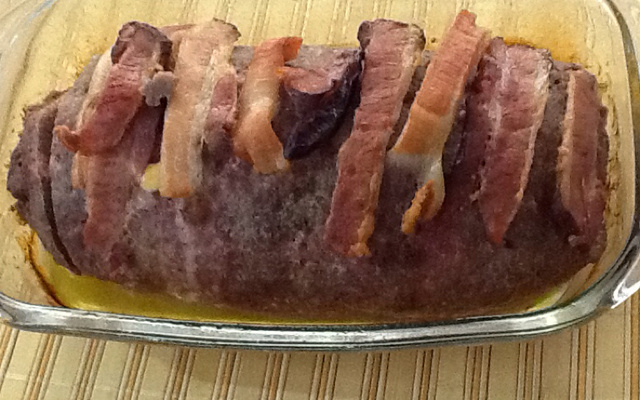 Rocambole de carne fácil fácil