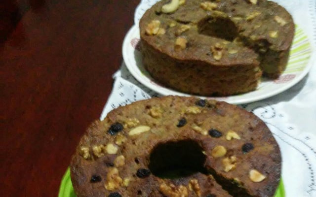 Bolo funcional de Maçã