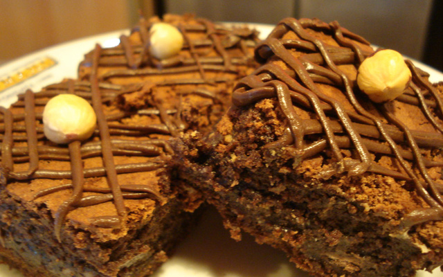 Brownie da confeitaria Romana