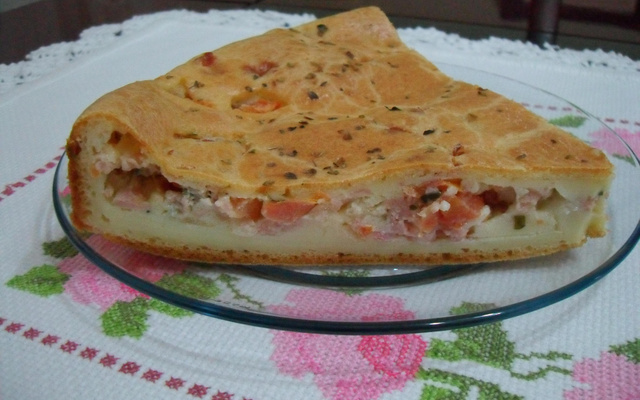 Torta de Presunto e Queijo