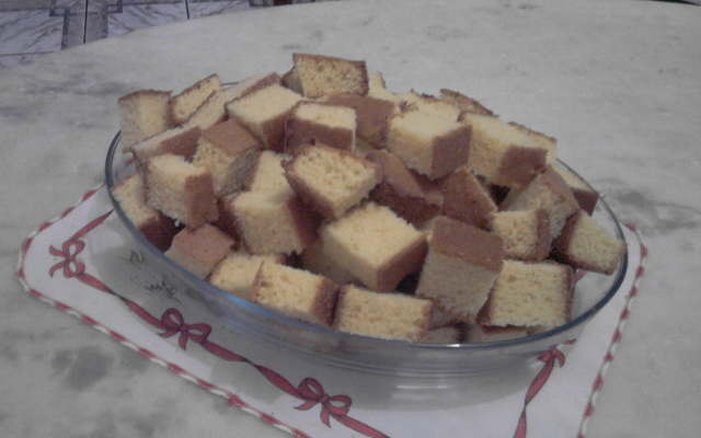 Nhoque fácil sabor de frango