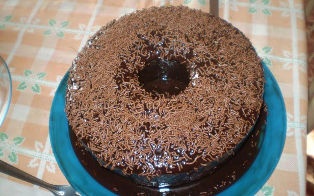Bolo Mármore de Iogurte com Chocolate