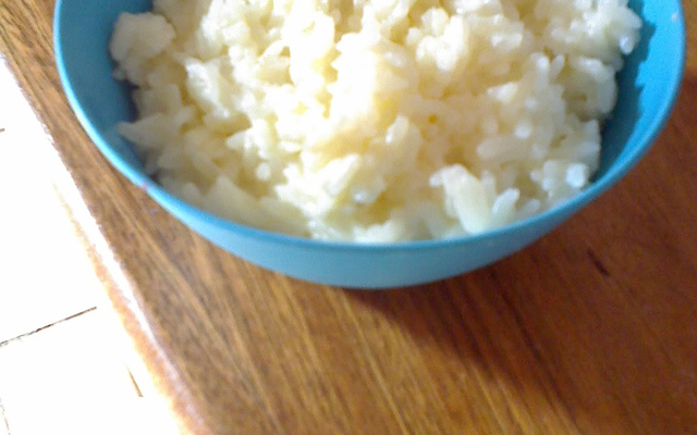 Arroz doce com limão