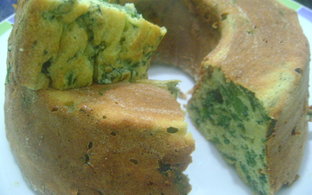 Souflé de espinafre