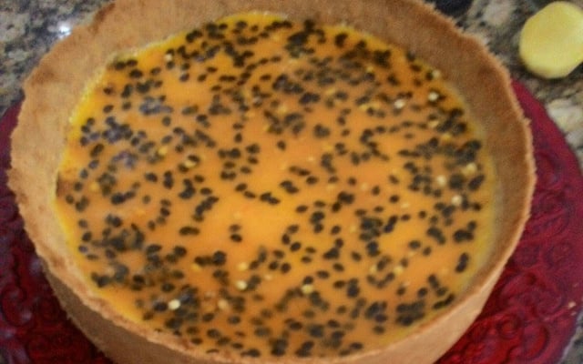 Torta mousse de maracujá