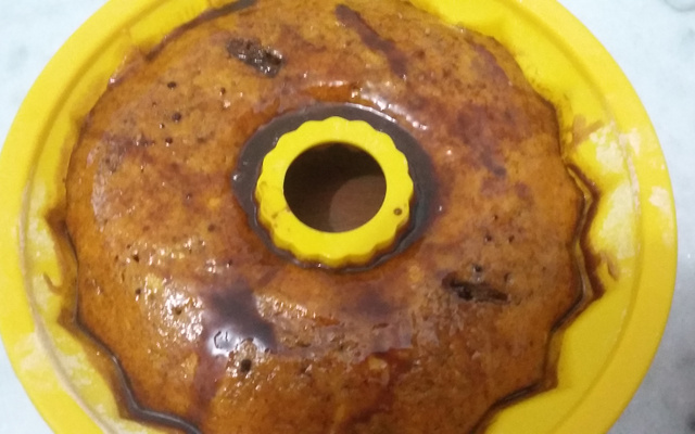 Bolo de cenoura no micro-ondas da Cris