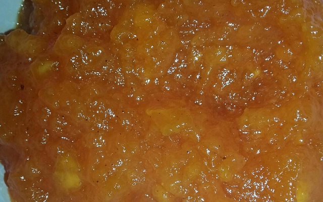 Doce de mamão maduro da Emeliza