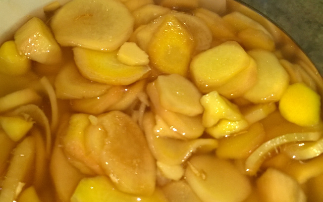 Gengibre em conserva