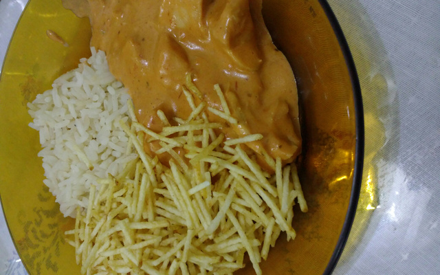 Estrogonofe de frango