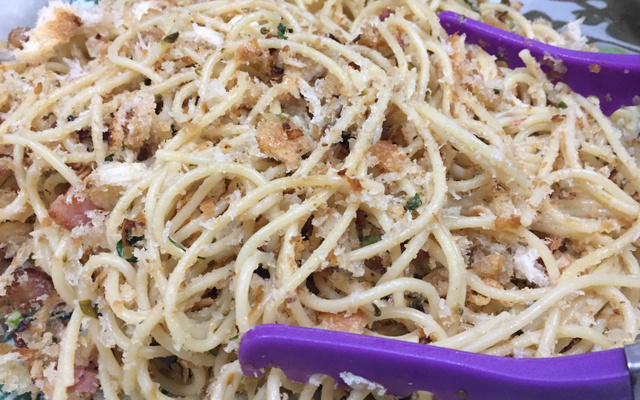 Macarrão com mudica