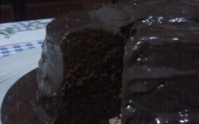 Recheio rápido para bolo de chocolate