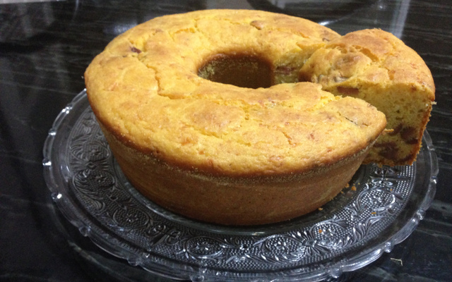 Bolo salgado de milho