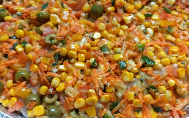 Filé de polaca assado ao forno