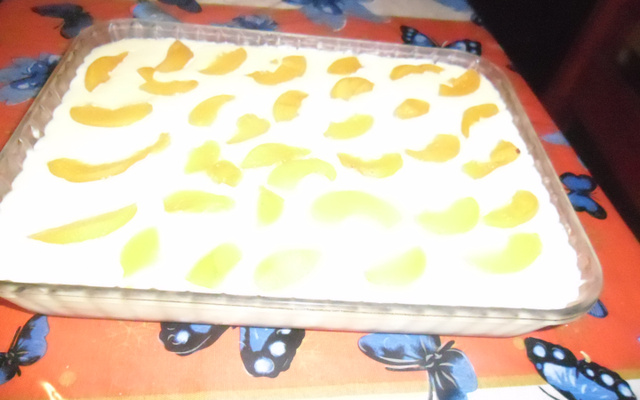 Recheio e cobertura de leite em pó