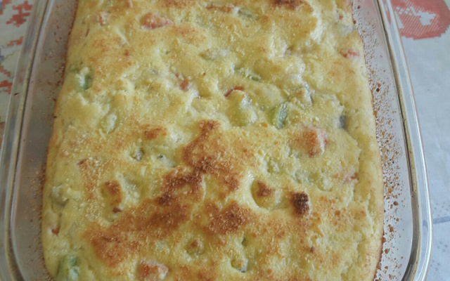 Souflé de legumes delicioso