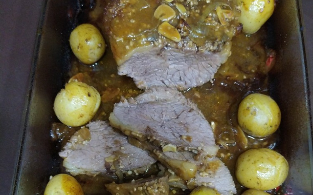 Maminha ao forno deliciosa