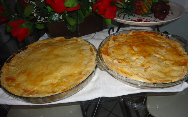 Torta de frango deliciosa