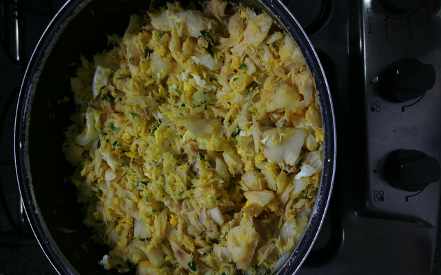 Bacalhau a brás
